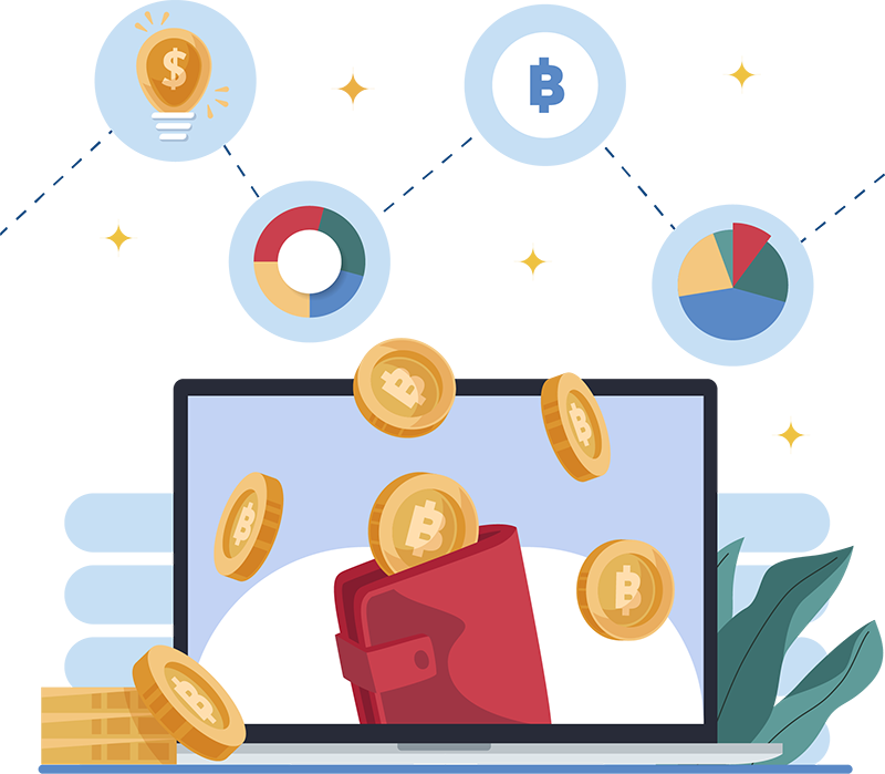 CryptoCoin hero graphic